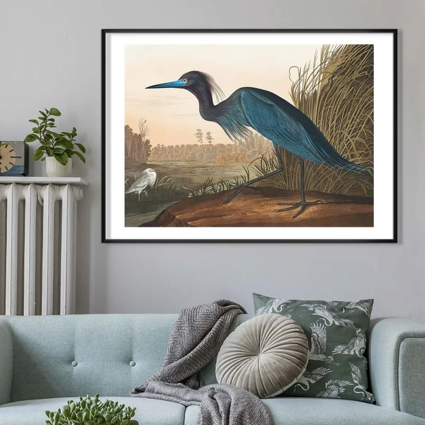 Creoate Ink & Drop Blue Crane Vintage Print Review