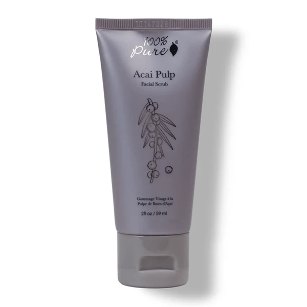 100% Pure Acai Pulp Facial Scrub Review