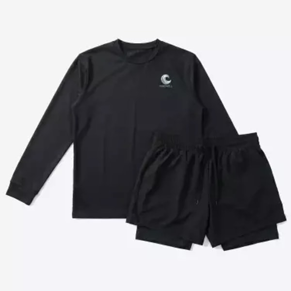 11STREET 남녀공용 래쉬가드 상하의 세트 로드웰 선셋비치 레쉬가드 워터파크 수영 해변 바다 빠지 물놀이 리뷰