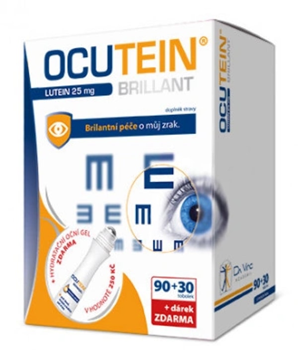 Moje l&eacute;k&aacute;rna Ocutein Brillant Lutein Recenze