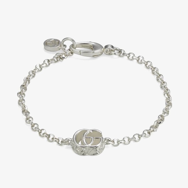 Burrells Gucci GG Marmont Sterling Silver Logo Bracelet Review
