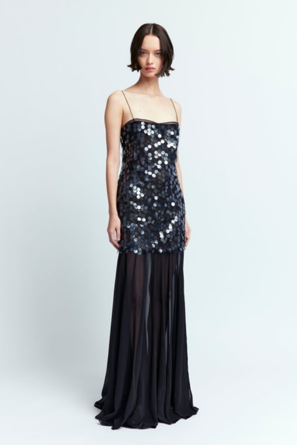 16ARLINGTON Salia Gown in Sequin Review