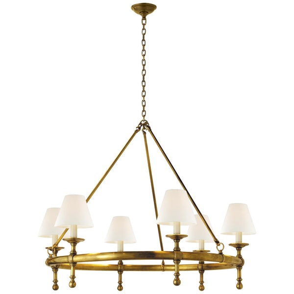 1800Lighting.com Chapman & Myers Classic 33 Inch 6 Light Chandelier Review