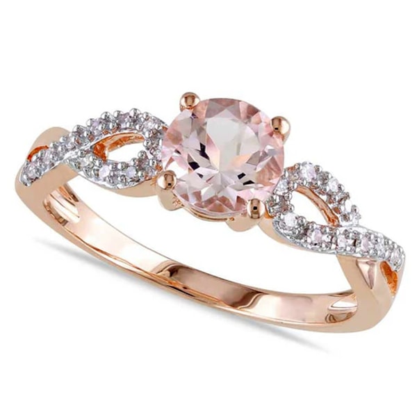 Goldia Morganite Twist Ring Review