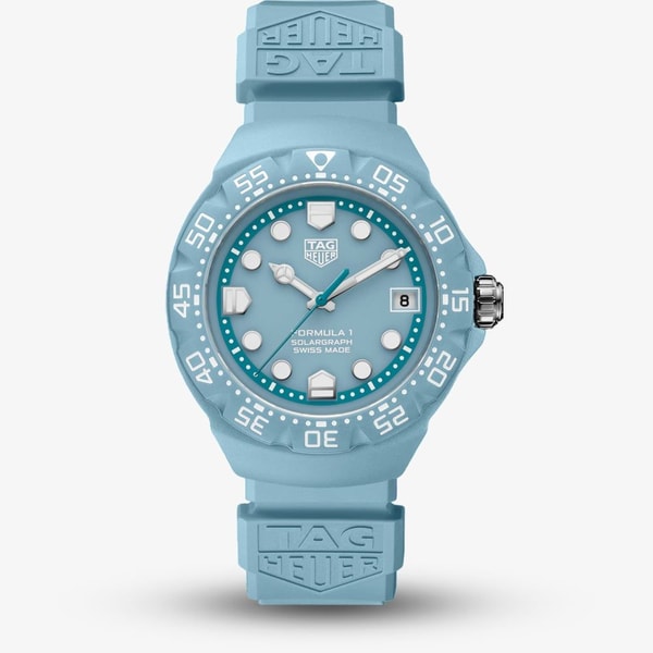 Burrells TAG Heuer Limited Edition Formula 1 Solargraph Blue Rubber Strap Watch Review