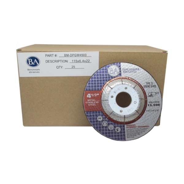 Benchmark Abrasives T27 Depressed Center Grinding Wheel Review