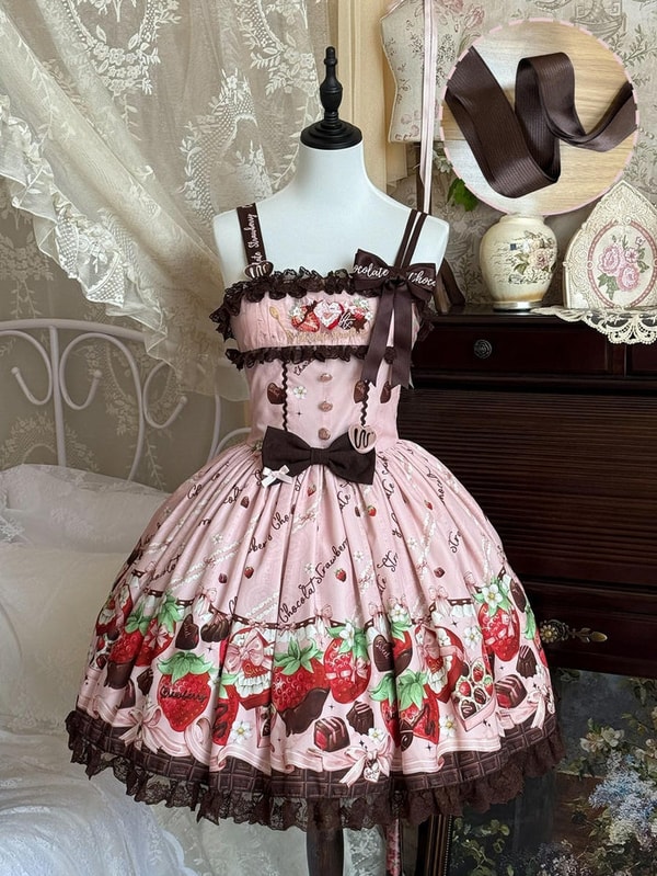 42Lolita Strawberry Chocolate Lovers Dress Review
