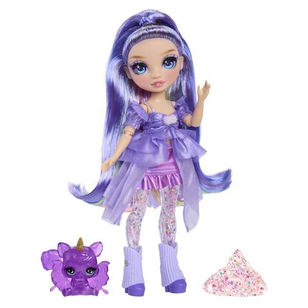 4KIDS.sk Rainbow High B&aacute;bika Violet recenzia