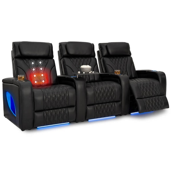 4Seating Luminis Zero Gravity Home Theater Seating with Heat & Massage Review