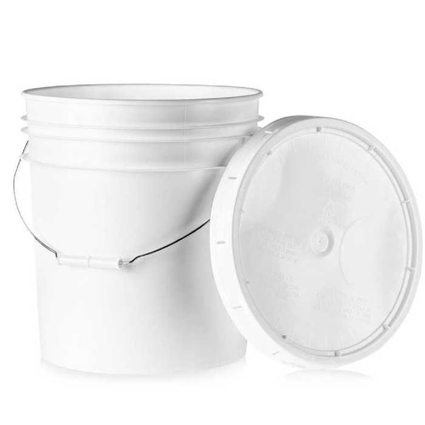 ePackageSupply Review: ePackageSupply 5 gal. BPA Free Food Grade White Bucket with Wire Handle and Lid Reviews
