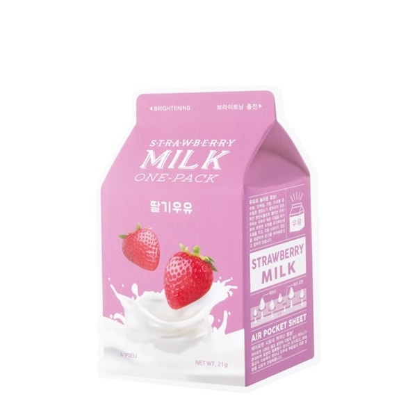 50 ml A'PIEU Strawberry Milk One Pack Mask Bewertung