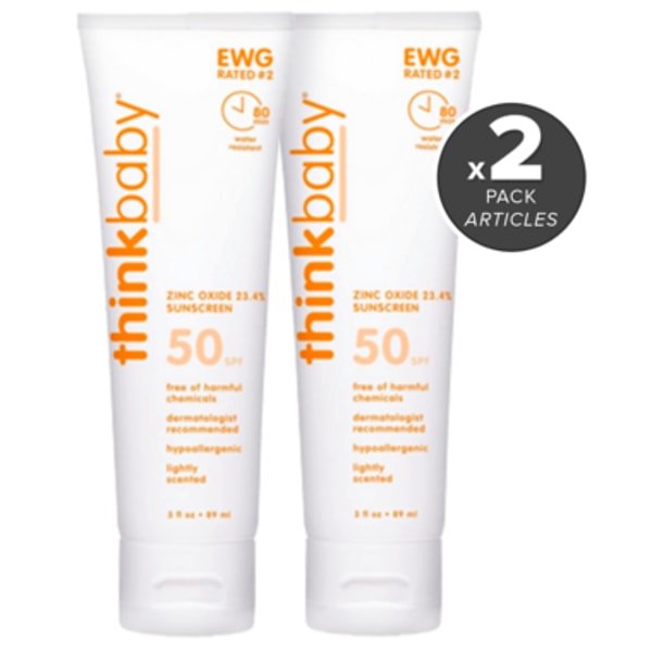 Well.ca thinkbaby Safe Sunscreen SPF 50+ Bundle Review