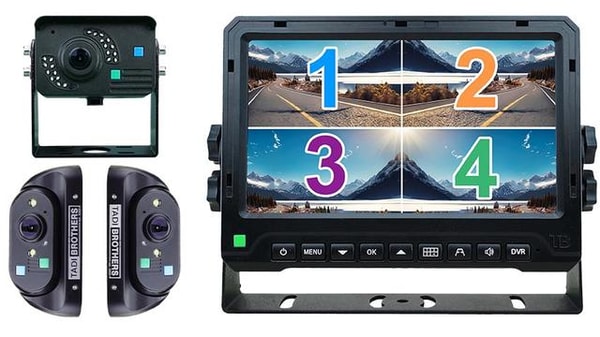 TadiBrothers 1080P Rear-View System for RVs with 3 AHD Cameras Review