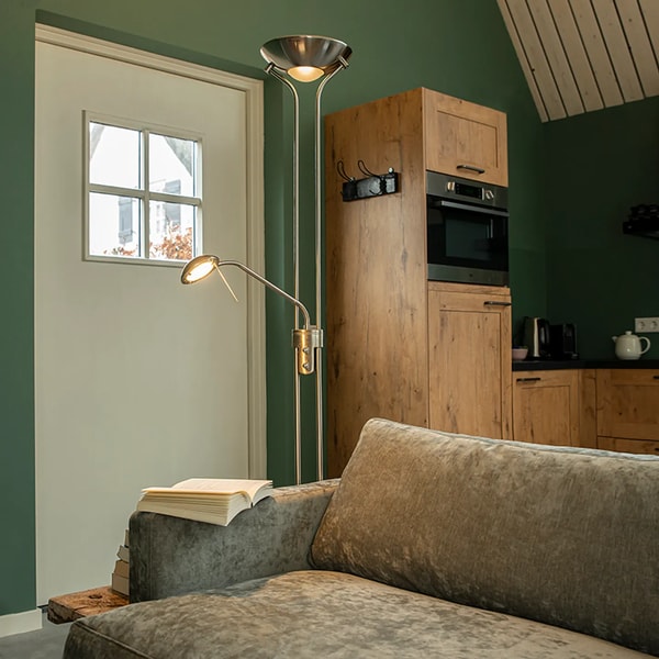 Lampandlight Steel Floor Lamp with Reading Lamp Review
