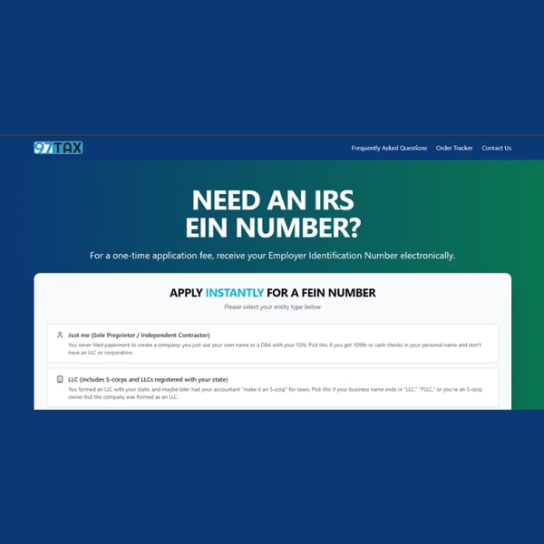 97tax EIN Application Review
