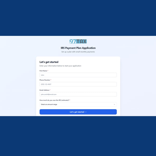 97tax IRS Payment Plans Review