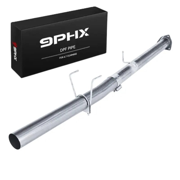 9PHX RACING Cummins DPF Delete Turbo Pipe Review
