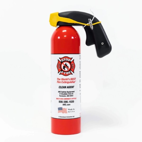 AKE Safety Equipment Review: AKE Safety Equipment STOP-FYRE Standard Fire Extinguisher Reviews