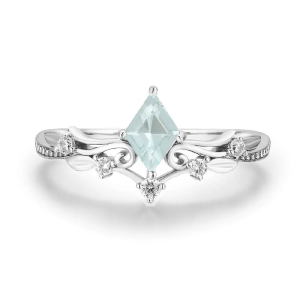 Azura Jewelry Victorian Lace Aquamarine Ring Reviews