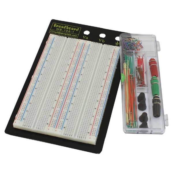 Circuit Specialists Review: Circuit Specialists WB-104-1+J Solderless Breadboard with Jumpers Reviews