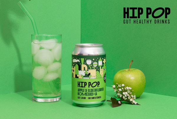 Hip Pop Review: Hip Pop Kombucha Apple Elderflower Reviews