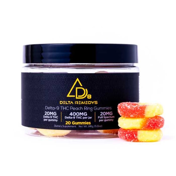 Delta Remedys Review: Delta Remedys 20 Delta-9 THC Ring Gummies Reviews