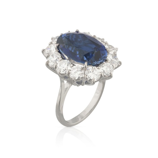 Fantasia by DeSerio 12ct Sapphire Cocktail Ring Reviews