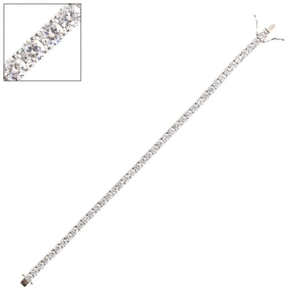 Fantasia by DeSerio Round Tennis Bracelet Reviews