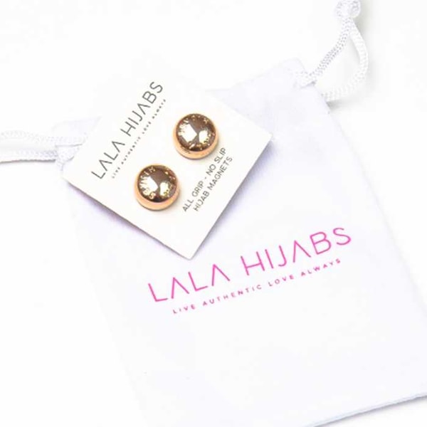 Lala Hijabs Review: Lala Hijabs Rose Gold Magnets Reviews