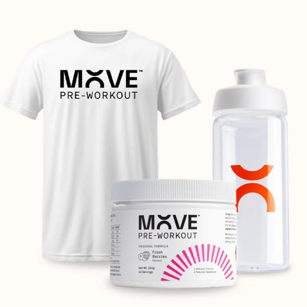 Move Pre-Workout Review: Move Pre-Workout Essential Bundle: Fresh Berries Reviews