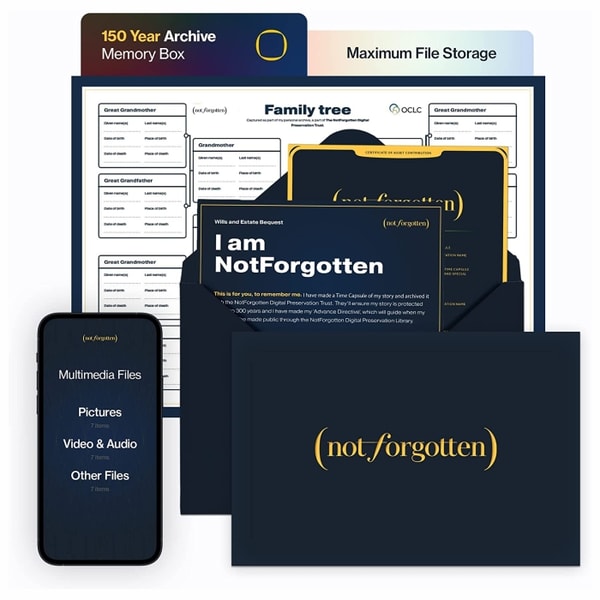 Not Forgotten Review: Not Forgotten 150 Year Memory Box Video + Multimedia Archive Reviews