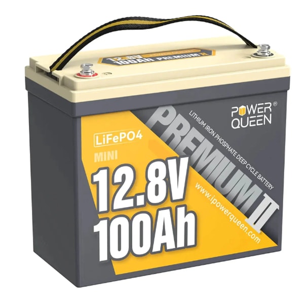 Power Queen Review: Power Queen 12.8V 100Ah Mini(Premium II) LiFePO4 Battery Reviews