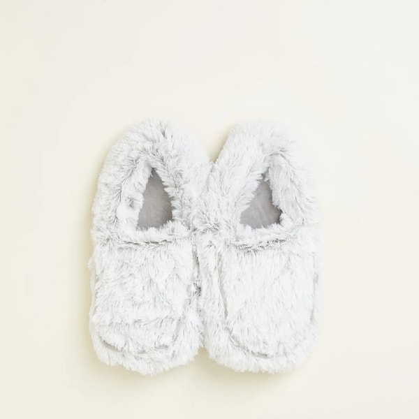 Warmies Marshmallow Grey Slippers Reviews