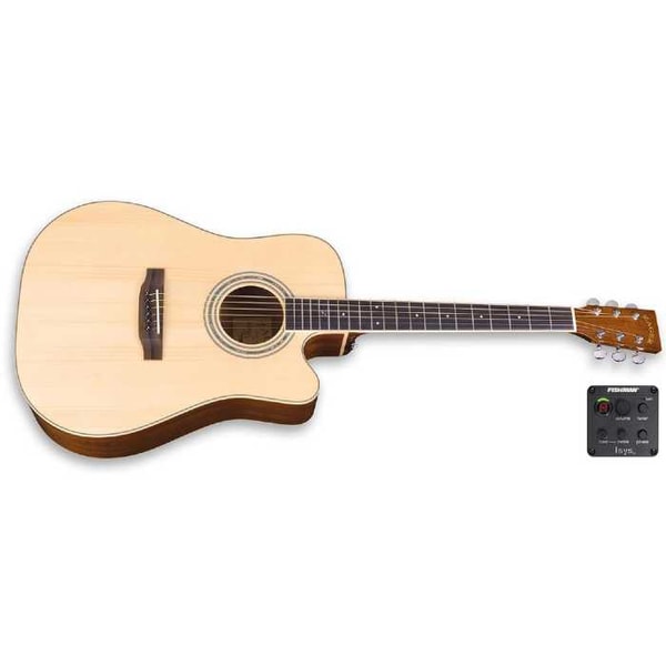 Zager Guitars Review: Zager Guitars ZAD50CE Acoustic Electric Natural Reviews