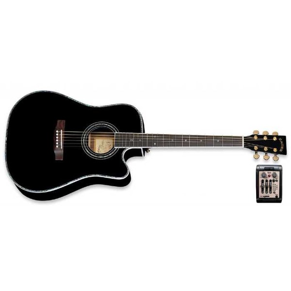 Zager Guitars Review: Zager Guitars ZAD80CE “AURA” Black Lacquer Special Edition Acoustic Electric Pro Series Reviews