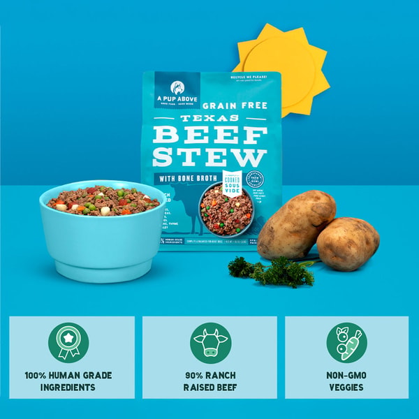 A Pup Above Texas Beef Stew Review