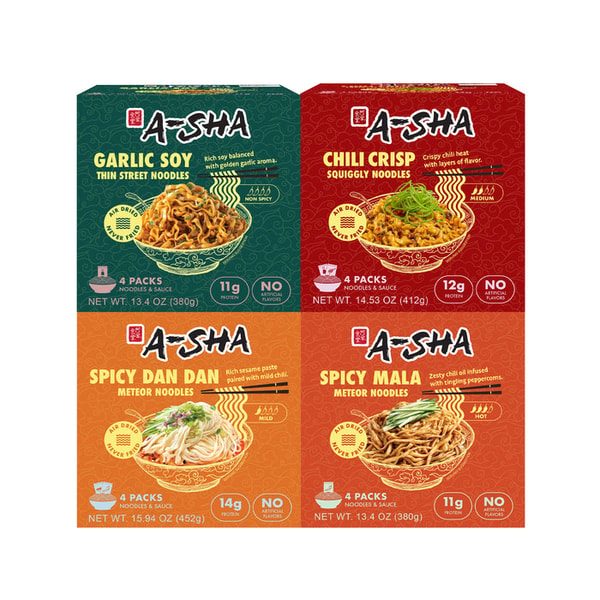 A-Sha Foods Signature Noodles Collection Review