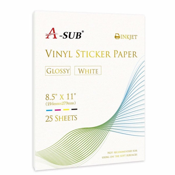 A-SUB Waterproof Vinyl Sticker Paper Review