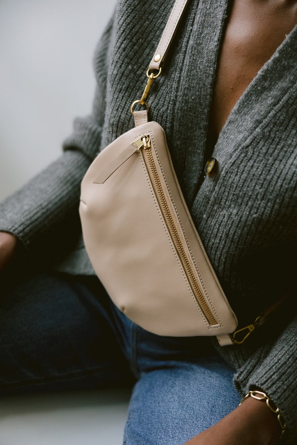 Abby Alley Sling Bag, Gardenia Review