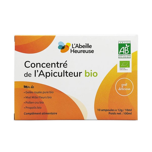 Abeille Heureuse Concentr&eacute; de l&rsquo;Apiculteur Bio Avis
