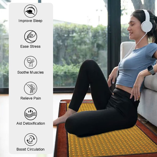 Acada Health Tourmaline Far infrared Heating Mat Review