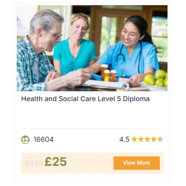 Academy for Health & Fitness Health and Social Care Level 5 Diploma Review