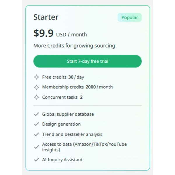Accio Starter Plan Review