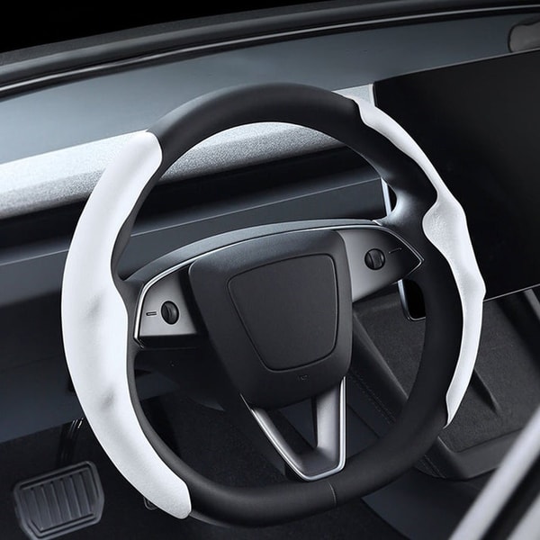 AceTesla Anti-Slip Suede Steering Wheel Cover Review