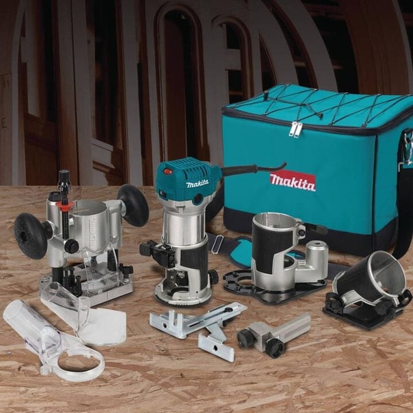 Acme Tools Makita 1-1/4 HP Compact Router Kit Review