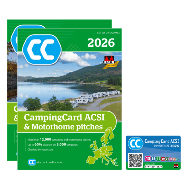 ACSI Webshop CampingCard ACSI & Motorhome Pitches 2026 Reviews