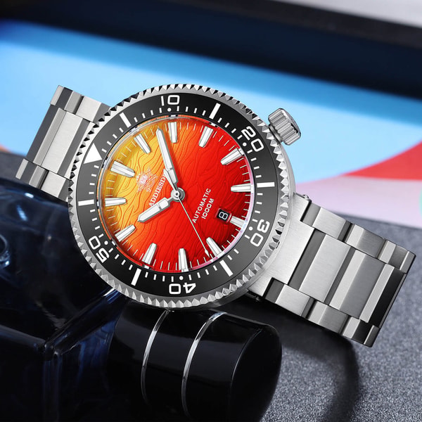 Addiesdive Watches Puck Style Diver Watch AD2526 Review