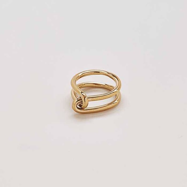 Admiral Row Gold Double Knot Ring Review