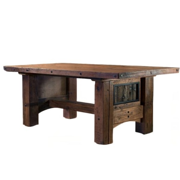 Log Furniture Place Adventure Mountain Timber Frame Dining Table Review