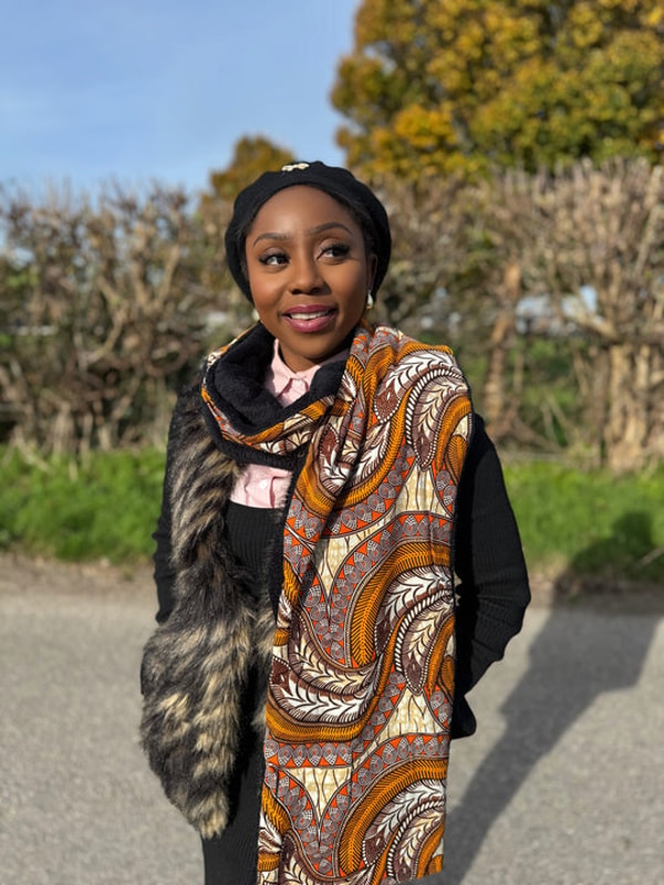 AfricanFabs Afrikanischer Print Schal Unisex Bewertungen